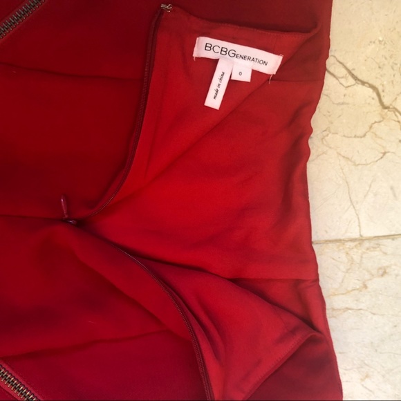 Skirt LOT of 2, Very J, BCBG, Navy, Red, Szs S & 0 - Picture 13 of 16